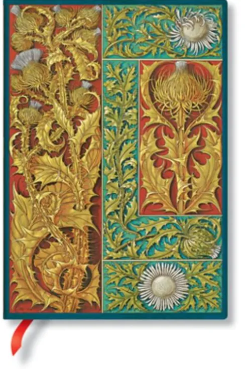 Wild Thistle (Vox Botanica) Midi Lined Softcover Flexi Journal