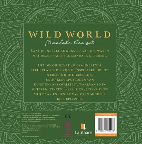Wild world Mandala kleurset