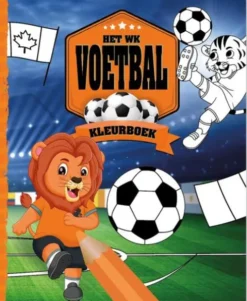 WK Voetbal 2026 - Kleurboek