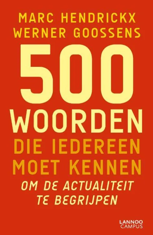 500 Woorden Die Iedereen Moet Kennen