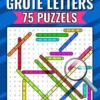 Woordzoeker Grote Letters, 75 Puzzels Incl. Oplossingen
