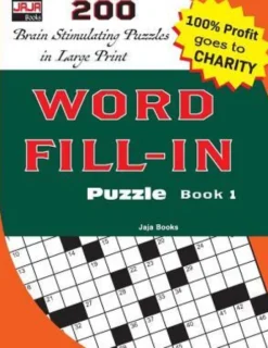 Word Fill-In Puzzle Book 1