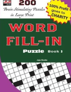WORD FILL-IN Puzzle Book 3