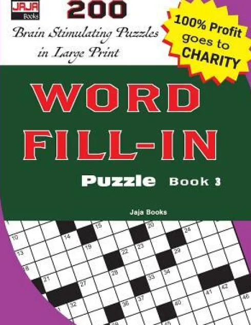 WORD FILL-IN Puzzle Book 3