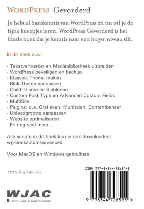 WordPress Gevorderd