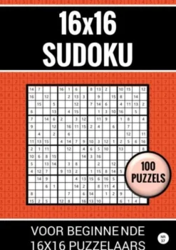 16x16 Sudoku - 100 Puzzels voor Beginnende 16x16 Puzzelaars - Nr. 37