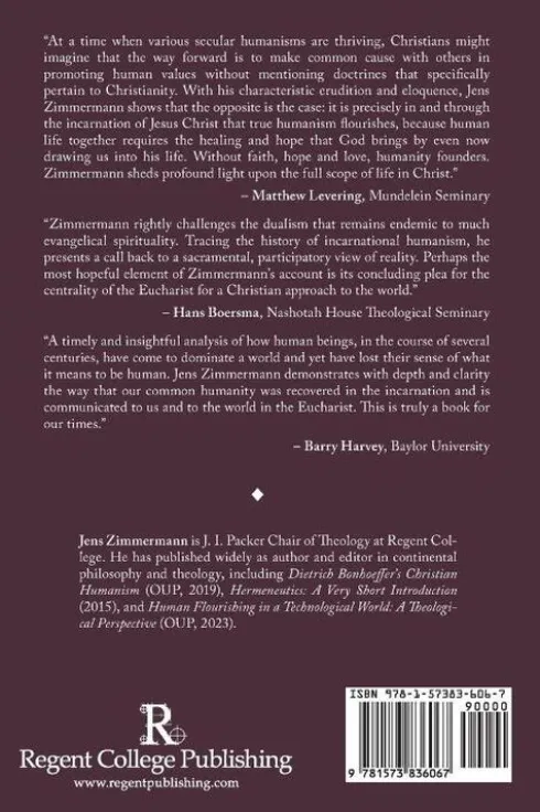 Zimmermann, J: Incarnational Humanism